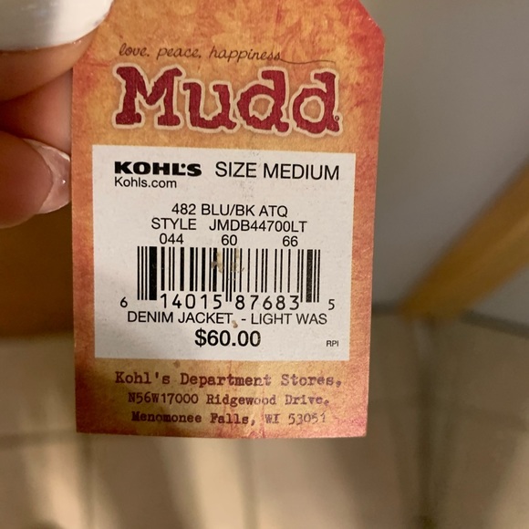 NEW Mudd Denim Jacket - Picture 3 of 8